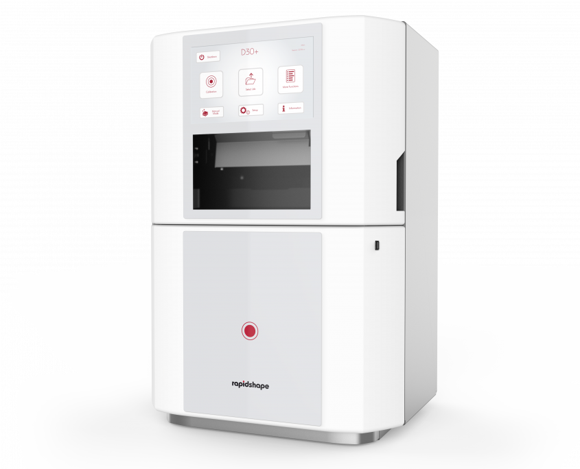 Image of Rapid Shape D30+ 3D Printer for dental application
