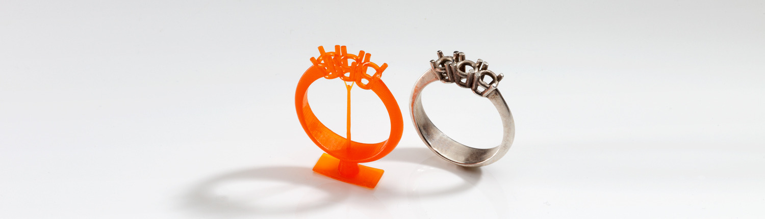 Image of Rapid Shape Castable 3D Parts for jewelry