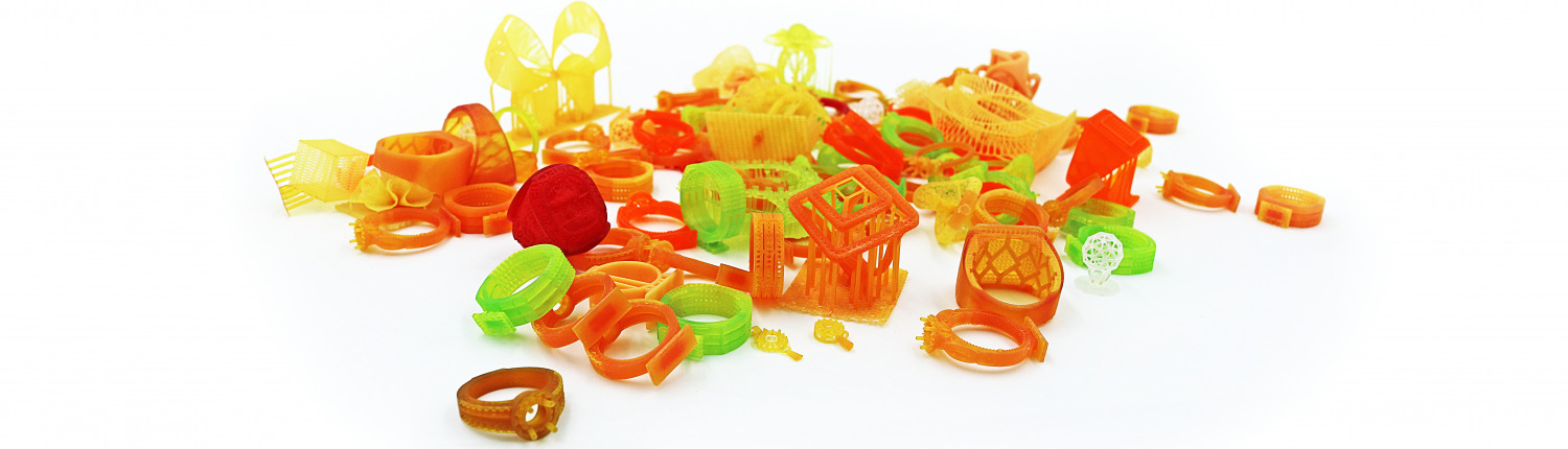Image of Rapid Shape 3D printed jewelry parts