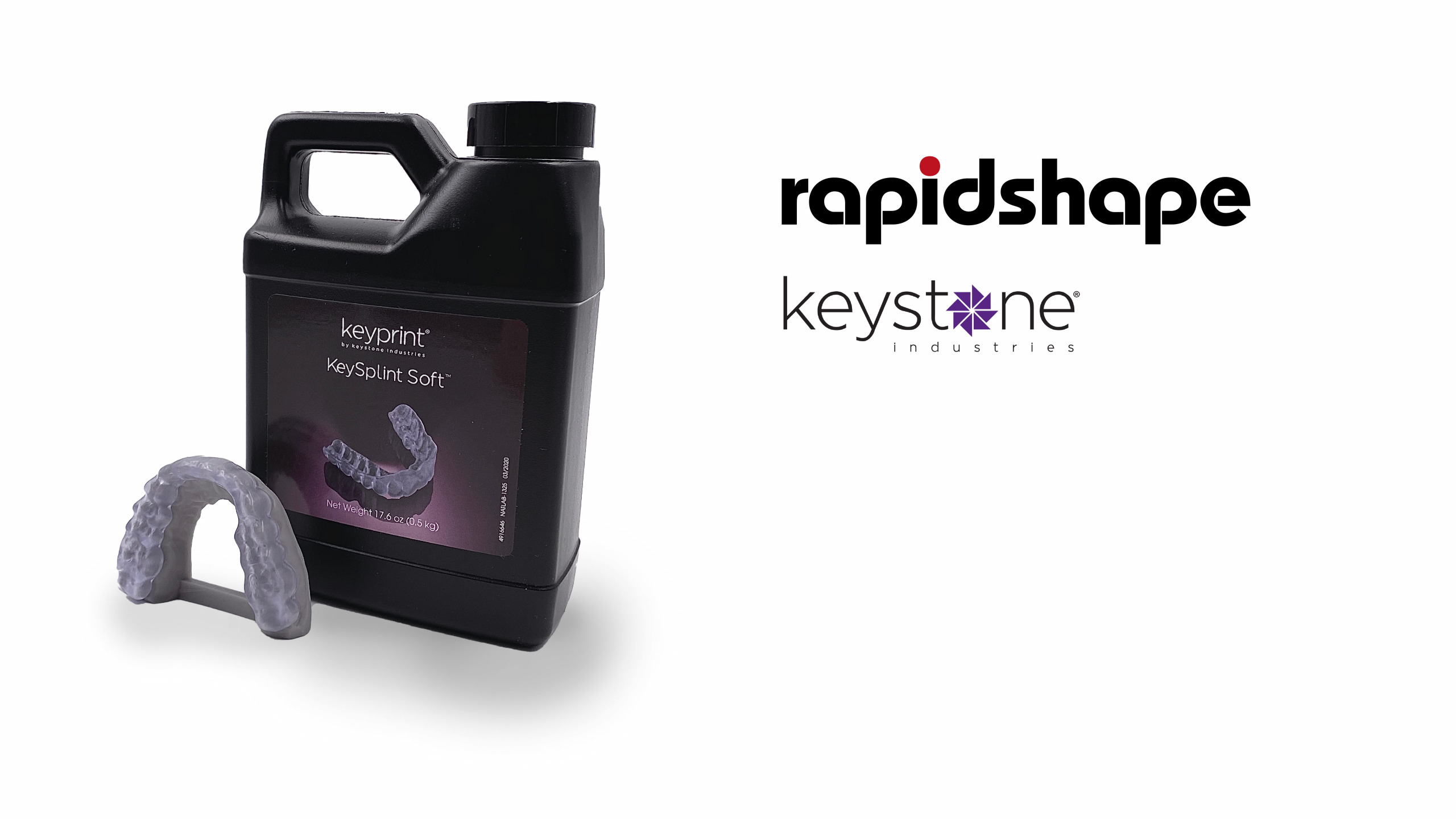 Rapid Shape® GmbH and Keystone Industries