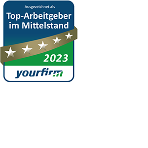 Logo of "Top-Arbeitgeber im Mittelstand 2023"