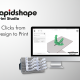 Image shows Rapid Shape Print Studio Slicing Software