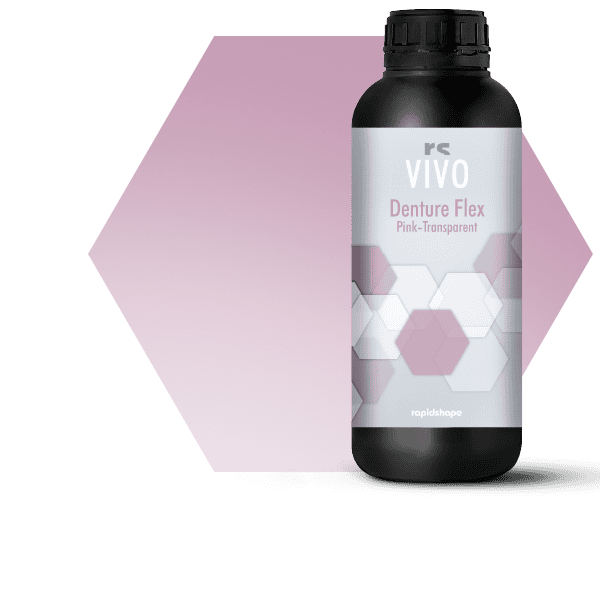 RS VIVO Denture Flex Pink-Transparent