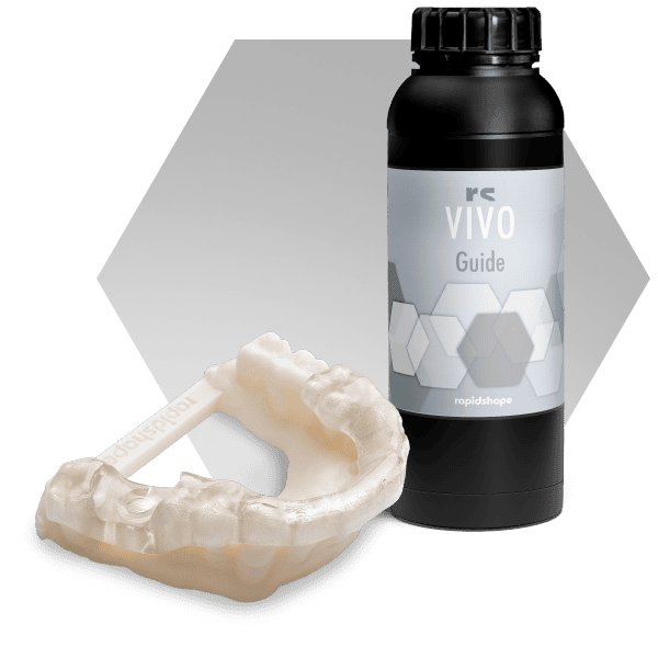 Clinically accurate 3D printed surgical guide using RS VIVO Guide