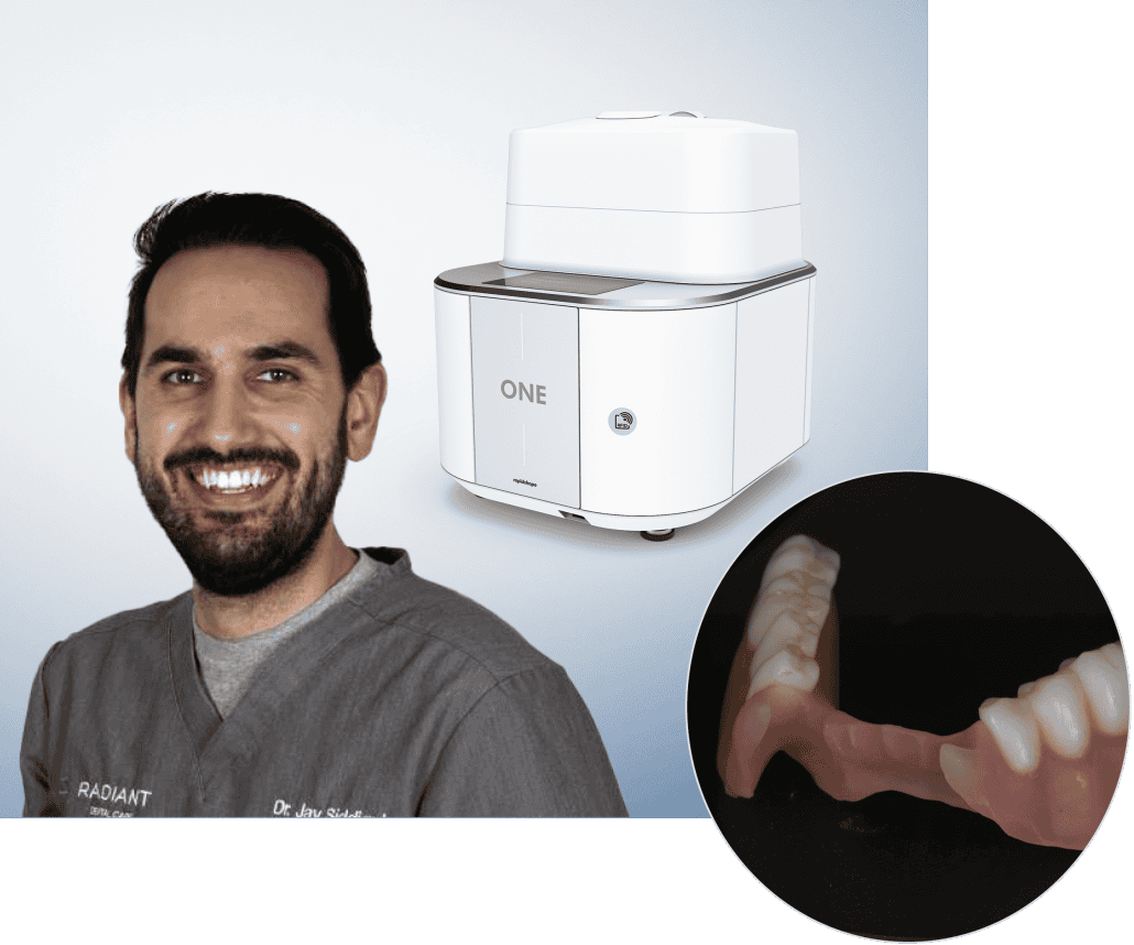 Jay Siddiqui with ONE in the background