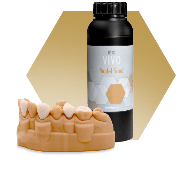 Perfectly printed 3D printed C&B Model using RS VIVO Sand